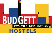 logo bud gett hostels