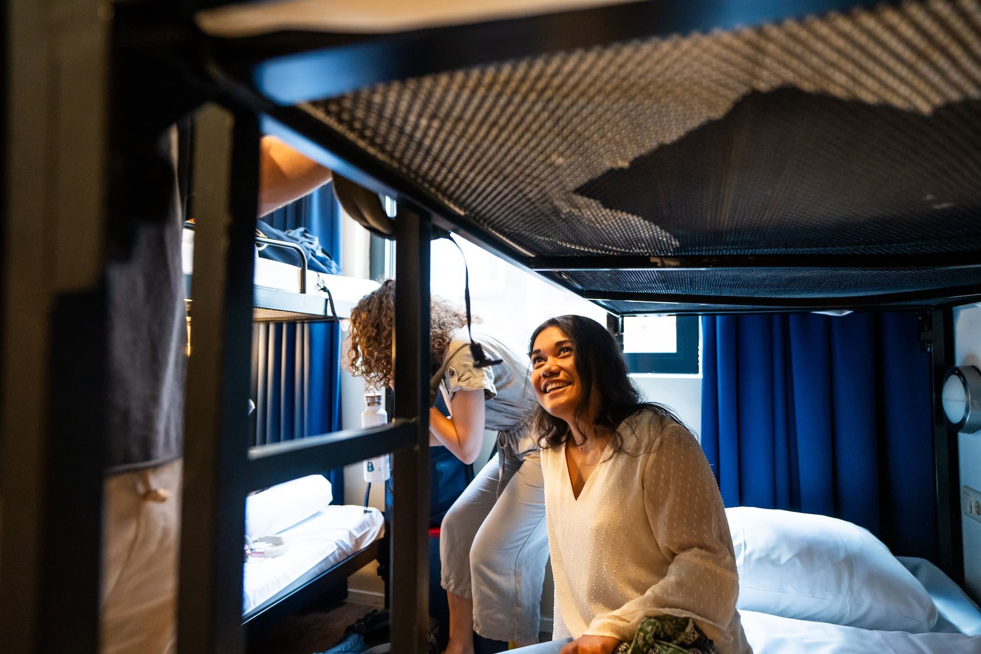 Bed in slaapzaal